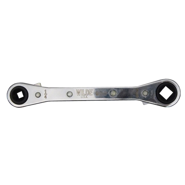 Wilde RATCHET BOX WRENCH 3/8"x5/16" sq. & 1/4"x3/16" sq.-BULK - 900/BB