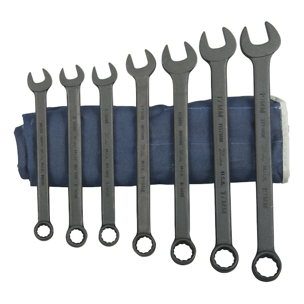 Martin Tools Sprocket & Gear WRENCH SET COMB 7PC  METRIC BLACK - MTCB7KM