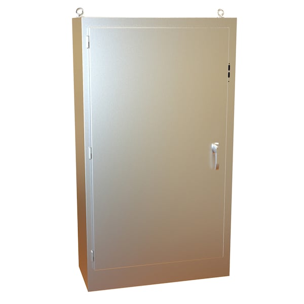 Hammond Stainless Steel Electrical Enclosures, 72.13 in H, 18.13 in D, 40-3/4 in W, NEMA 4X - 1UHD724118N4SS