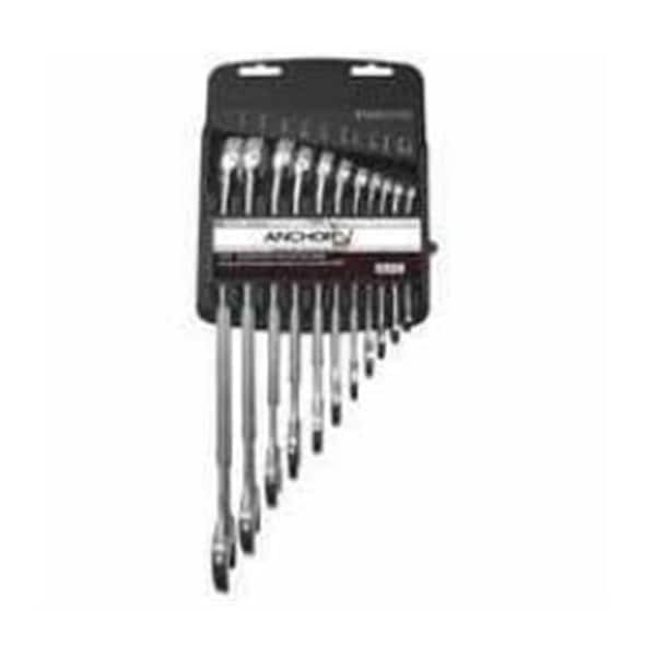 Anchor Brand 15 Piece Combination Wrench Set- Quad Grip- Sae - 103-04-814
