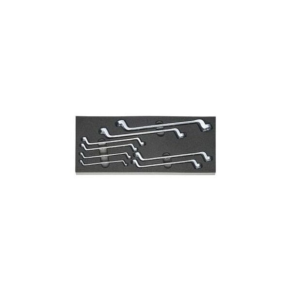 Garant 8 Pc Double Box End Wrench Set in Foam, 6X7 mm to 24X27 mm - 952443 8