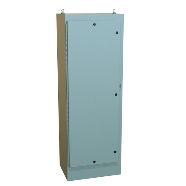 Hammond Steel Electrical Enclosures, 72.06 in H, 18.06 in D, 25.06 in W, NEMA 4, Hinged - 1418N4W18QT