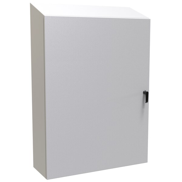 Hammond Steel Electrical Enclosures, 48 in H, 12 in D, 36 in W, NEMA 4, Hinged - ST483612LG