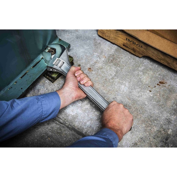 Crescent 15" Adjustable Tapered Handle Wrench - Boxed - AC215BK