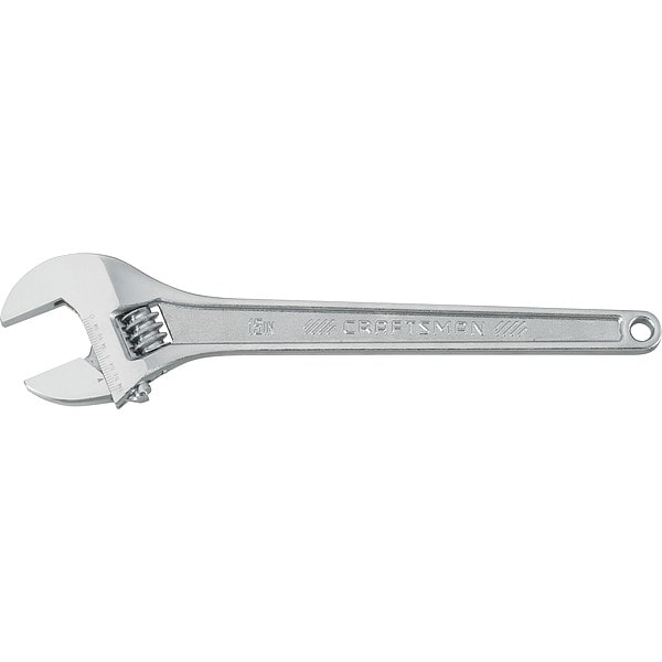 Craftsman Adj. Wrench, 1 3/4" Jaw Capacity, 15" L - CMMT81625