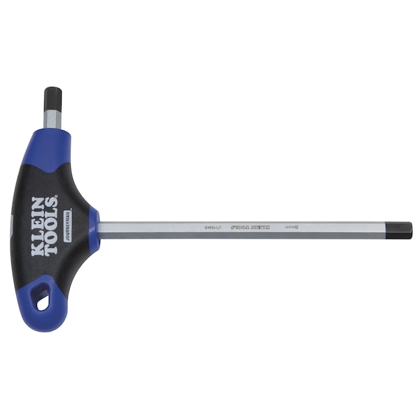 Klein Tools Metric T-Handle Hex Key, 5 mm Tip Size - JTH6M5