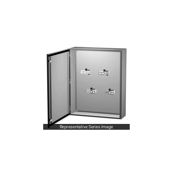 Hammond Steel Electrical Enclosures, 15 in H, 6 in D, 10 in W - CN4SB104
