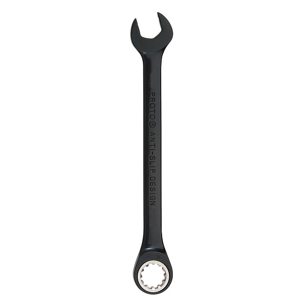 Proto Ratcheting Wrench, Head Size 9/16in x #18 - JSCR18