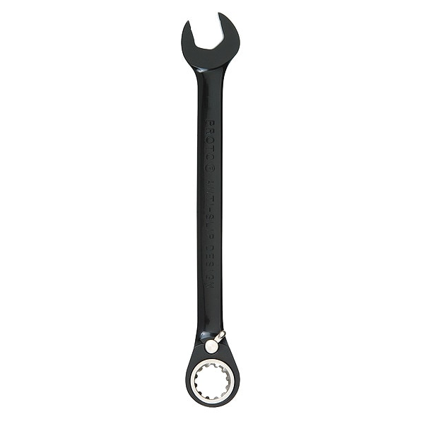 Proto Black Chrome Combo Reversible Ratcheting Wrench 7 mm-Spline - JSCVM07
