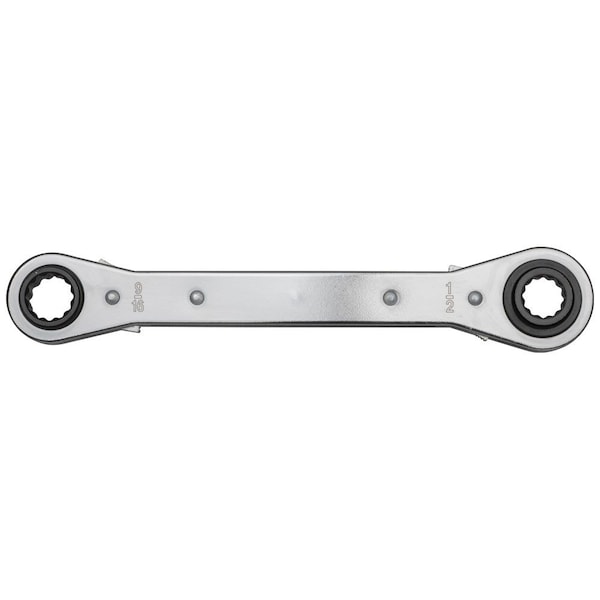 Klein Tools Lineman's Ratcheting 4-in-1 Box Wrench - KT223X4