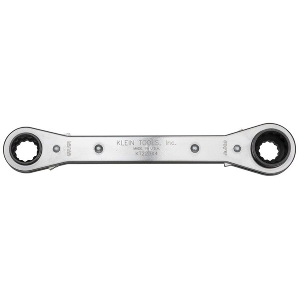 Klein Tools Lineman's Ratcheting 4-in-1 Box Wrench - KT223X4