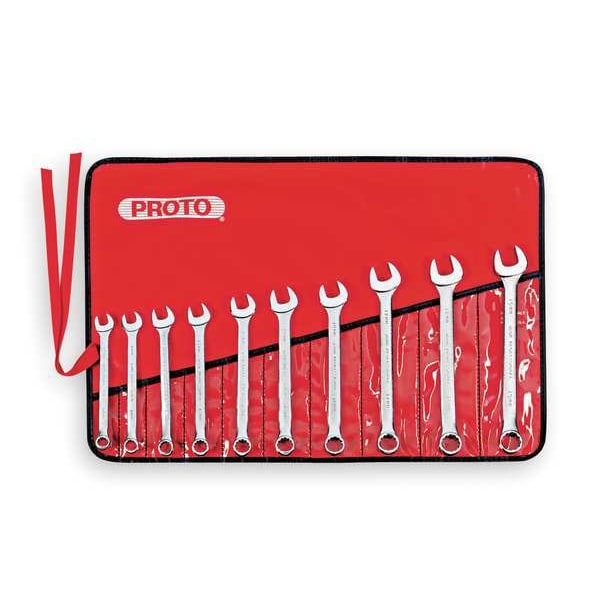 Proto Combination Wrench Set, Metric, 10 pcs. - J1200K-MASD