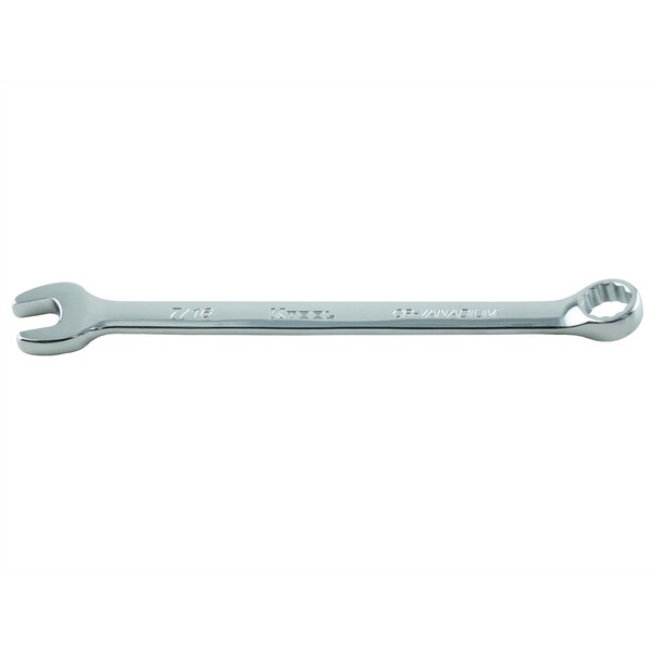 K-Tool International High Polish Combo Wrench, 12Pt, 7/16" - KTI-41314