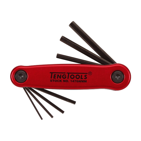 Teng Tools TEDHT42 - 42 Piece Hex and TX Key Set in EVA Tray - TEDHT42