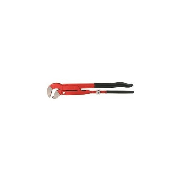 Holex Corner Pipe Wrench with S-form Jaws, Pipe Diameter: 1 inch - 810500 1