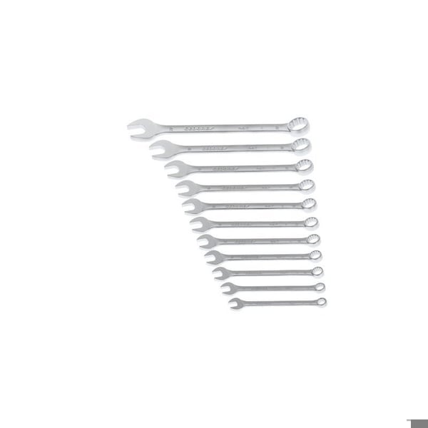 Gedore Combination Wrench Set, 11 pcs., 8-22mm, SAE or Metric: Metric - 7-011