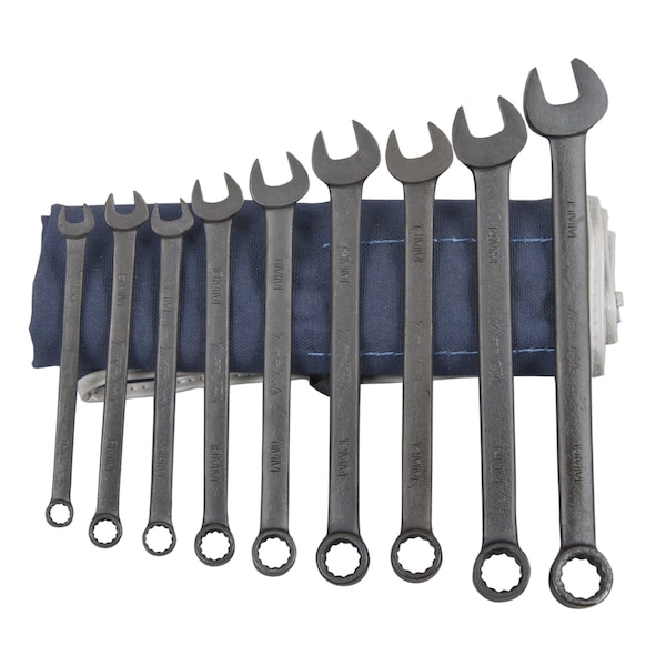 Martin Tools Sprocket & Gear WRENCH SET COMB 9PC  METRIC BLACK - MTCB9KM
