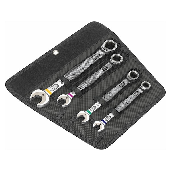 Posdatas Joker SAE Imperial Ratcheting Combination Wrench Set, 4 Piece - PO3950455