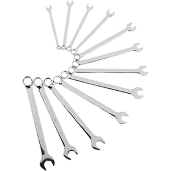 Gourmetgalley Fully Polished Metric V-Groove Combination Wrench Set - GO3646637