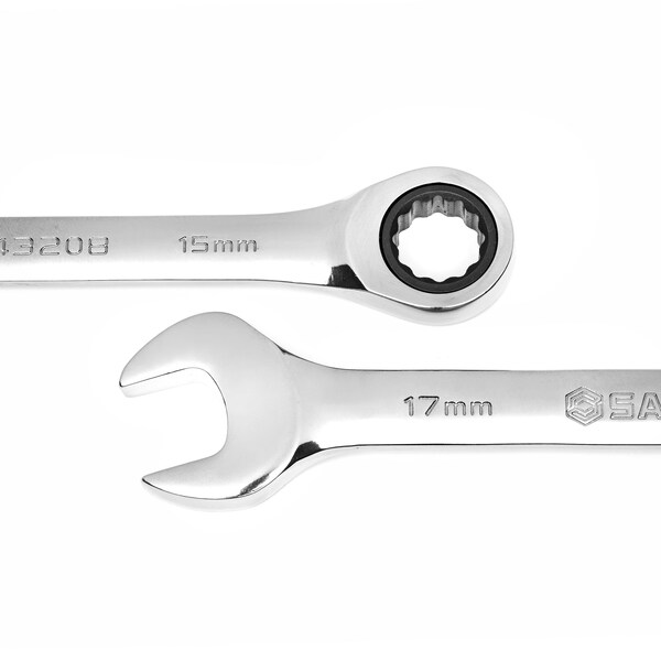 Sata Metric Combination Ratcheting Wrench Set - ST08008SJ
