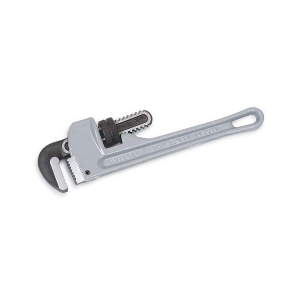 Williams Pipe Wrench, Heavy-Duty, 14 Inch OAL, Aluminum - JHW13506