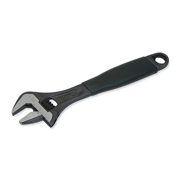 Bahco Bahco Adj. Wrench, 10", 1-1/4" Cap., Black - BAH9072RUS