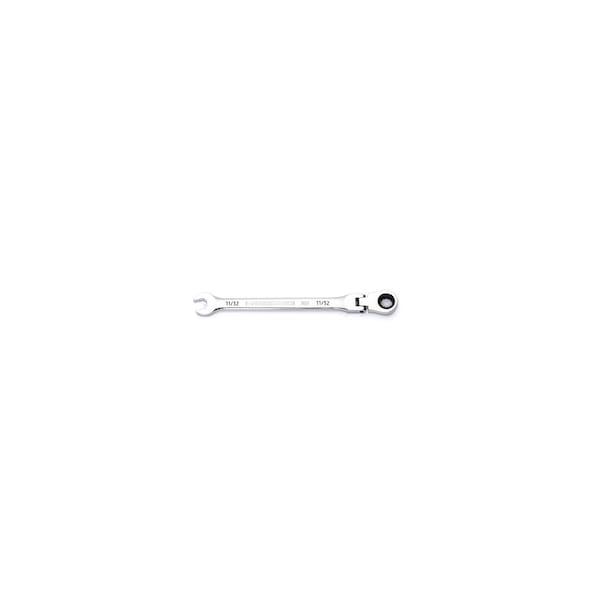 Gearwrench 11/32" 90-Tooth 12 Point Flex Head Ratcheting Combination Wrench - 86742