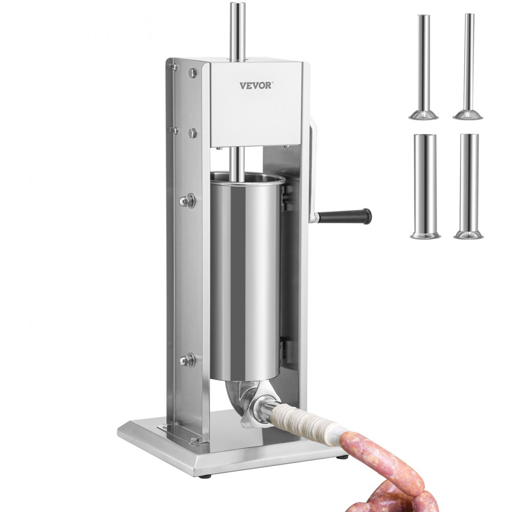 VEVOR Sausage Stuffer 11LBS/5L Capacity Homemade Sausage Maker Stainless Steel - SDLSBXGGCJ5L2YBS3V0