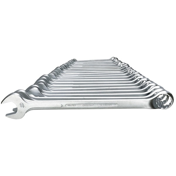 Gedore Combination Wrench Set, 20 pcs., 8-32mm, SAE or Metric: Metric - 1 B-020