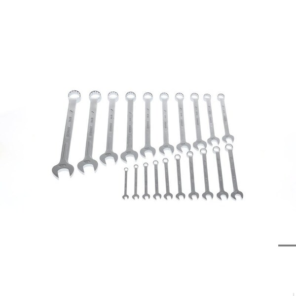 Gedore Combination Wrench Set, 20 pcs., 8-32mm, SAE or Metric: Metric - 1 B-020