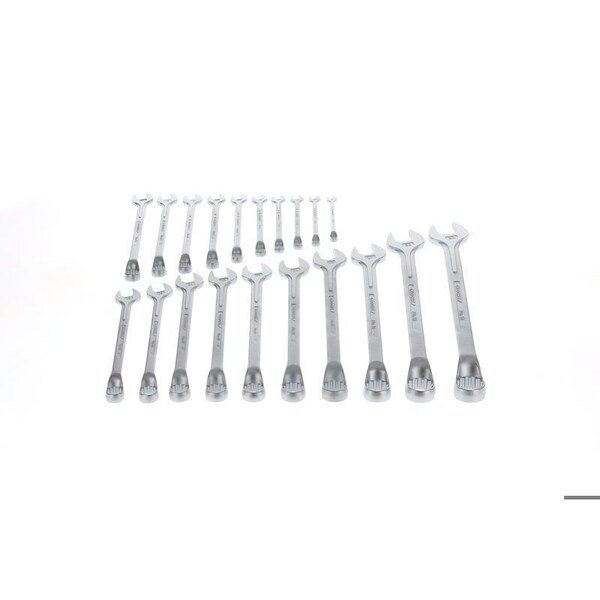 Gedore Combination Wrench Set, 20 pcs., 8-32mm, SAE or Metric: Metric - 1 B-020