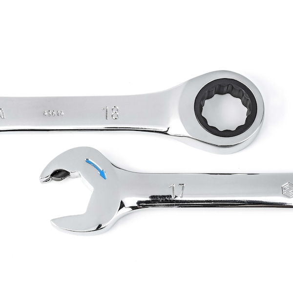 Sata Metric Double Ratcheting Wrench Set, 12 - ST09066-02