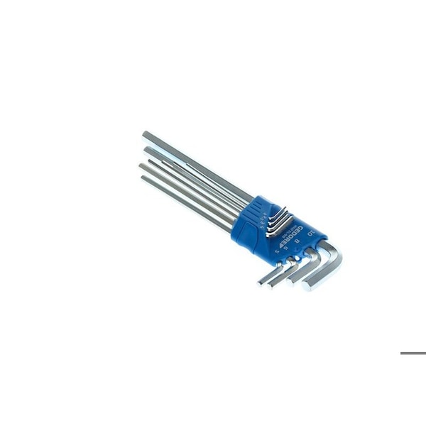 Gedore 8 Piece Metric L-Shape Hex Key Set, H 42 EL-88 - H 42 EL-88