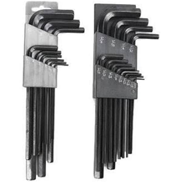 Homestead Master Mechanic Hex-L Key Set - 22 Piece, 22PK - HO797975