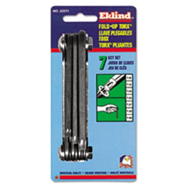 Homepage 7-in-1 Torx Fold-Up Key Set - Black - HO3358677
