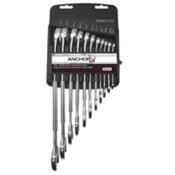 Anchor Brand Anchor Brand 103-04-812 11 Piece Combination Wrench Set; Sae - 103-04-812