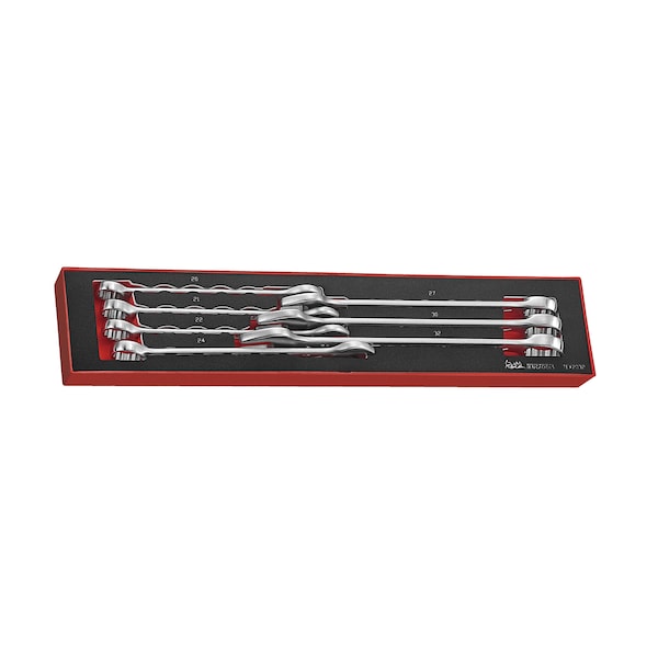 Teng Tools TEX2032 - 7 Piece Metric Combination Wrench Set in EVA Tra - TEX2032