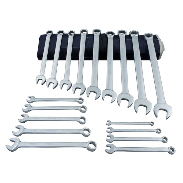 Martin Tools Sprocket & Gear WRENCH SET COMB 18PC METRIC CHROME - MTC18KM