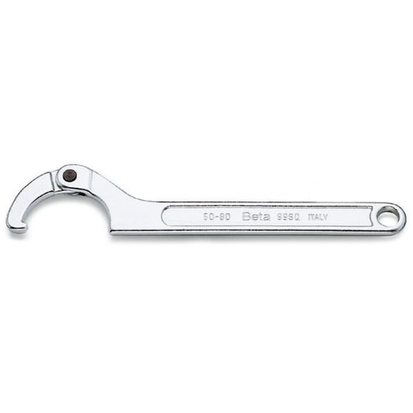 Beta 99SQ Adjustable Hook Spanner Wrench with Square Nose 35-50 mm - 000990235