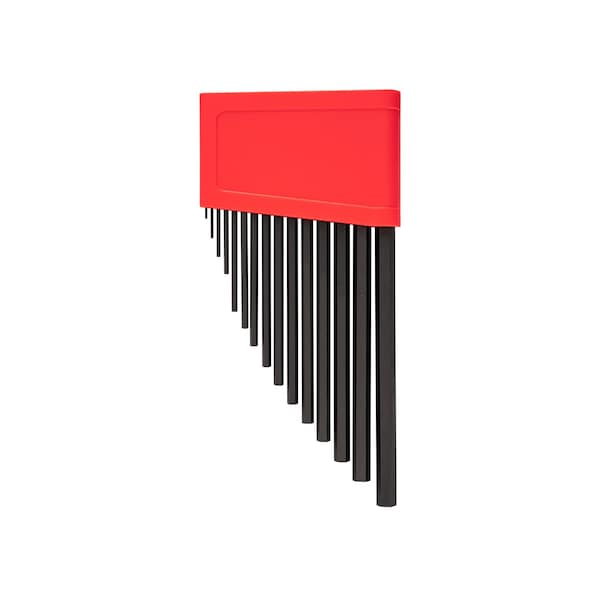 Tekton Flat End Hex L-Key Set with Holder, 15-Piece 1.3-10 mm - KLX91205