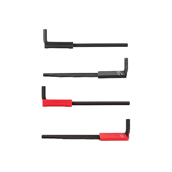 Tekton Flat End Hex L-Key Set with Holder, 23-Piece 0.050-3/8 in., 1.3-10 mm - KLX91305