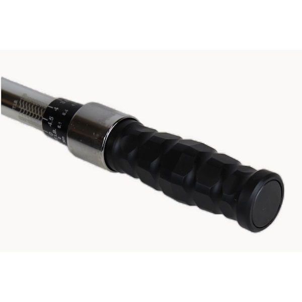 K-Tool International Adjustable Ratcheting Torque Wrench Usa Made, 10-100 Ft/Lb, 3/8" Drive - KTI72121A