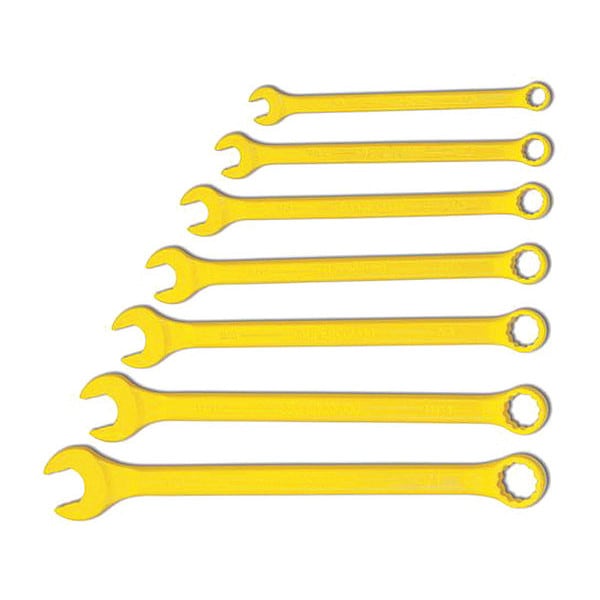 Williams Williams Super Combo Wrench Set, Yellow, 7 pcs., SAE - WS-1170YSC