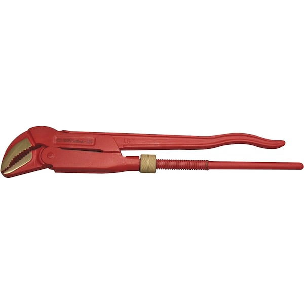 Ega Master SWEDISH PIPE WRENCH 45º  1.1/2""  NON SPARKING   Al-Bron - 71466