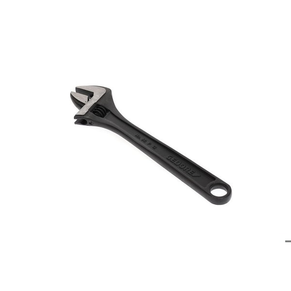 Gedore Adjustable Wrench, 12", Black Finish, Material: Chrome Vanadium Steel - 60 P 12