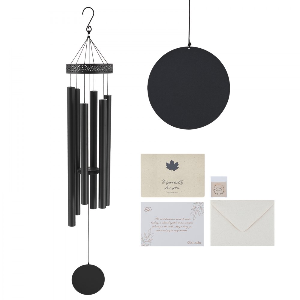 VEVOR Wind Chimes for Outside 58-Inch Aluminum Memorial Deep Tone Wind Chimes - JSFLHS58INCHGTIZ3V0