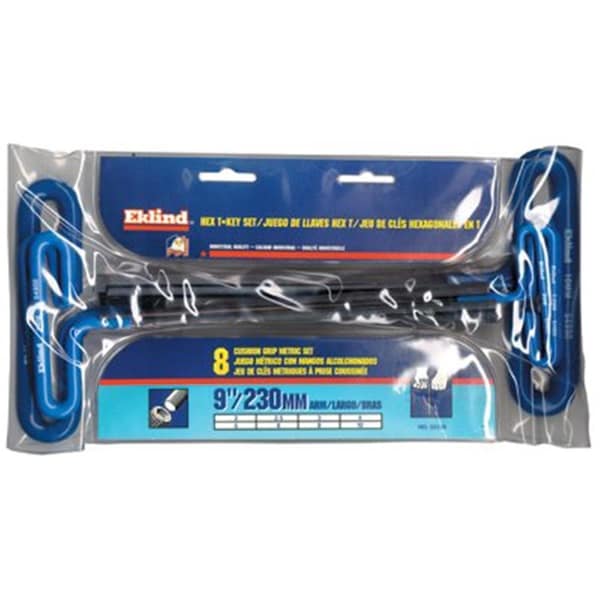 Eklind Eklind Tool 269-55198 2Mm - 10Mm T-Handle Hexset W-Pouch 8 K - 269-55198