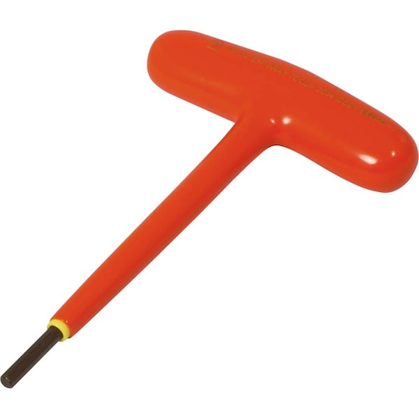 Gray Tools 9/64" S2 T-handle Hex Key, 1000V Insulated - 68609-I