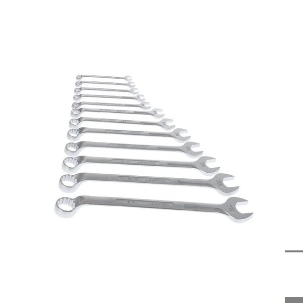 Gedore Combination Wrench Set, 12 pcs., 10-32mm, SAE or Metric: Metric - 1 B-012