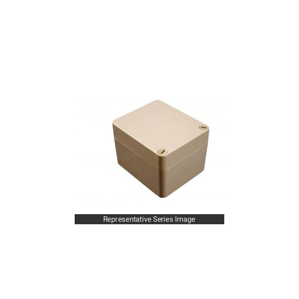 Hammond Fiberglass Reinforced Polyester Electrical Enclosures, 7.87 in H, 4.72 in D, 8.66 in W, Hinged - R131-200-000